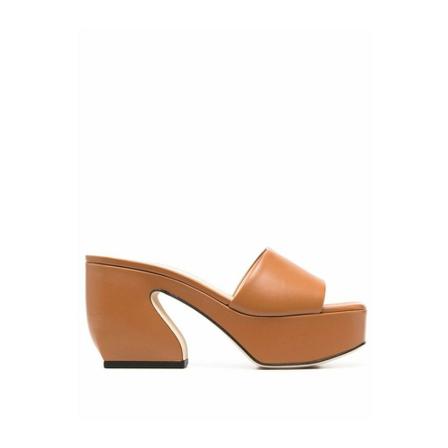 Sergio Rossi moment , Bruin , Dames , Maat: 37 EU Sandalen