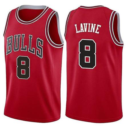 Ny Säsong Chicago Bulls Zachary Thomas Lavine Baskettröja L
