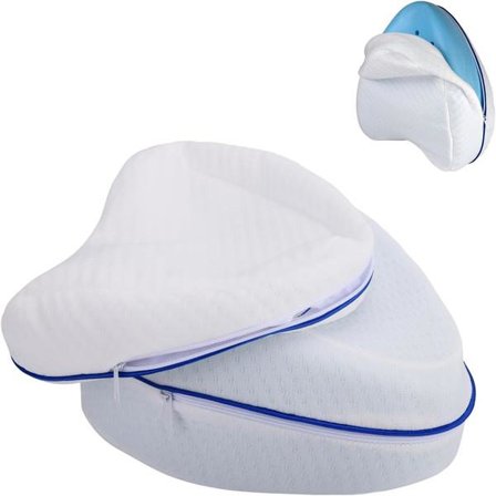 Pudebetræk Kompatibelt med Legacy Knæpude, 2 ST Hvide