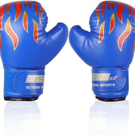 PU boksehansker for barn, treningshansker for barn i alderen 3-12 år