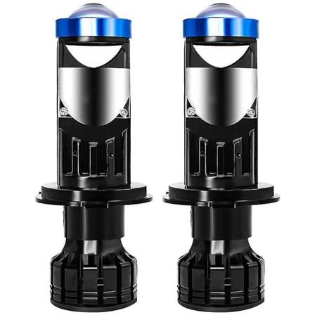 H7 Mini P5 -objektiivin LED-linssi, 6000k valkoinen valo, DC9-36v ajovalo, 35w auton lamppu