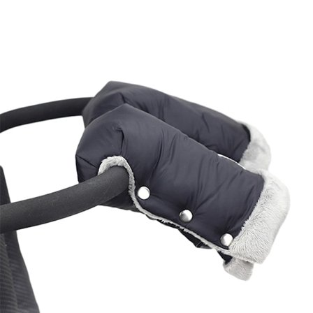 Fleece Vagn Handmuff, Vinter Anti-Frys Handskar för Babyvagn