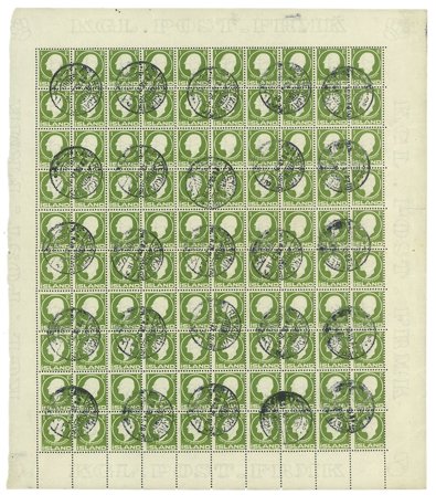 Island - Stemplet helark AFA 63