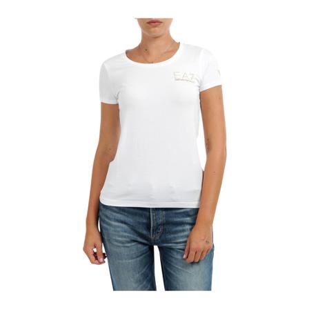 Emporio Armani Ea7, T-shirt Wit, Dames, Maat:M