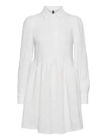 Yasrosi Ls Dress White YAS