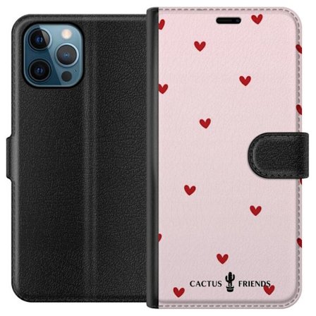 Kompatibelt Plånboksfodral till Apple Apple iPhone 12 Pro Cactus and Friends – HeartSprinkle