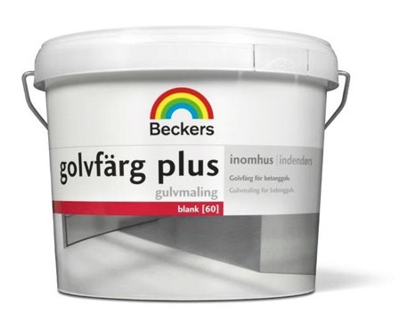 Beckers Golvfärg, Plus blank, 3L, Valfri kulör, Färg & tapeter