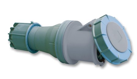 Garo SV 263-12 Skjøtekontakt IP67, 3-polet, 63 A Grå, 12 h, Stikkontakter & kabler