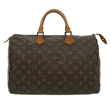 Louis Vuitton Vintage Pre-owned Canvas handbags Brun, Dame Vintage Tasker, Størrelse: ONE Size