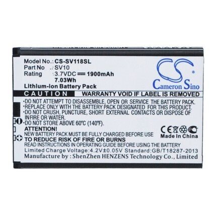 Batteri till Utrustning, undersökning, test för Sieval SV-118