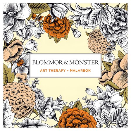 Malebog Blomster og Mønstre for Voksne