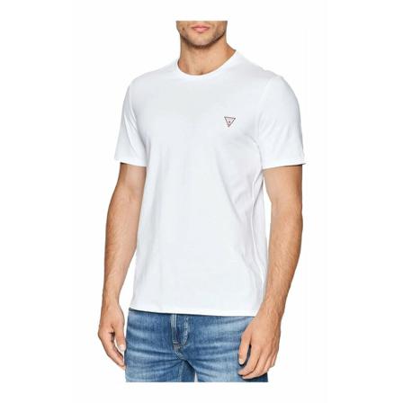 Guess, T-shirts Biały, Mężczyzna, Rozmiar: M