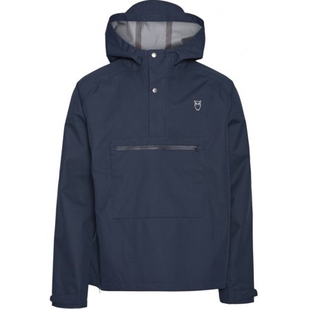 Knowledge Cotton Apparel Men's Save Water Anorak - GRS/Vegan Men other lightly-lined jackets Blue XL