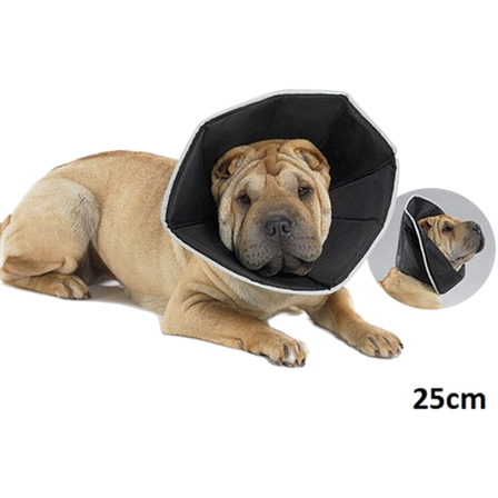 AFP All For Paws - The Comfy Cone Pet Recovery Collar Black X-Large, 30 cm - Hund - Hundepleie & kosttilskudd - Sårkrager & hundekrager - ZOO.no