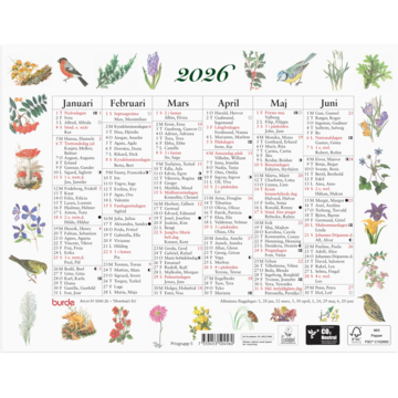Lilla Naturkalenderen 2026