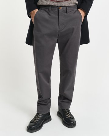 GANT Herren Regular Fit Twill Chinohose (31/34) Weiß