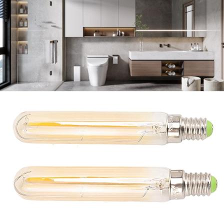 2 kpl LED-putkilamppua 4W E14 2300K Putkimainen lamppu T20x120 220 240V Valojen k ytt n