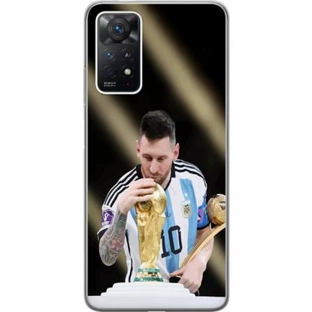 Xiaomi Redmi Note 11 Pro Genomskinligt Skal Messi