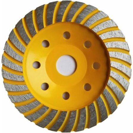 Diamantslipeskive Betongsliping 125 x 22,2 mm Slipeskive for Betong, Granitt, Stein og Murverk Tegl Overflateforming Forming