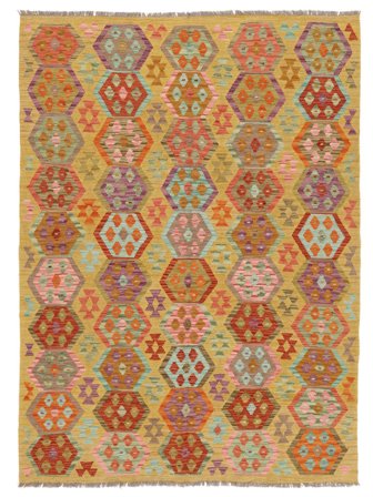 Kilim Afgan Old Style Dywan 180X247 Wełna