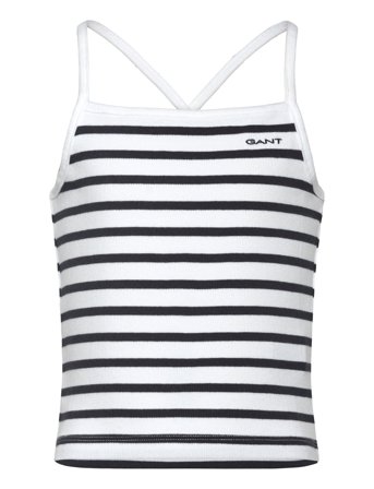 Striped Tank Top White GANT