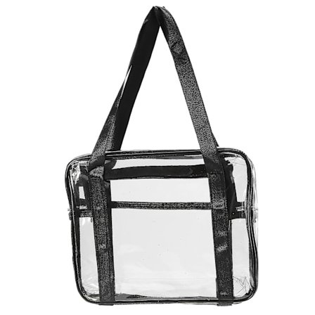 Kosmetikkveske Transparent Håndveske Tykkere Kosmetikkveske Vanntett Makeup Artist Stor Veske Bleieveske