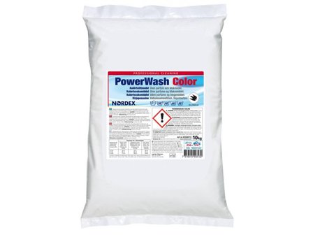 NORDEX Tvättmedel PowerWash Color 10kg - Lyreco - Städ och hygien - Tvättmedel och klädvård - Tvättmedel