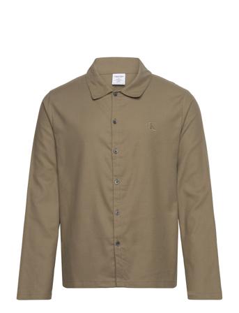 L/S Button Down Calvin Klein Khaki Green