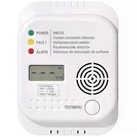 CO-detektor Kolmonoxiddetektor Gasdetektor Varningsdetektor Kolmonoxiddetektor LCD