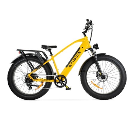 ENGWE E26 Elektrisk Fatbike - Elcykel - Høj Indstigning - 26 Tommer - 250W Motor - 7 Gear - 140 km Rækkevidde - Hydrauliske Skivebremser -