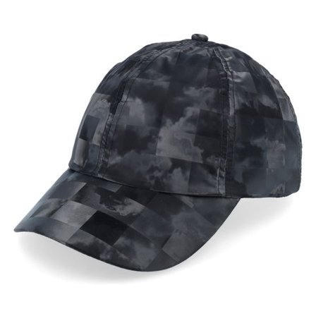 Seeberger - Svart unconstructed Keps - Water-repellent Baseball Cap Black Dad Cap @ Hatstore