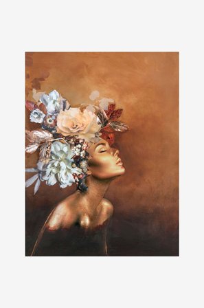 Malerifabrikken - Poster Gold Couture 3 - Guld - Posters - Från Homeroom