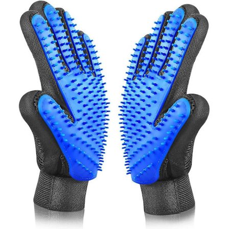 Hår Kjæledyrshanske Stell Hund Katt Børste Fjerner Røyting Pelsfjerning Massasje Skånsomme Hansker Votter Kraftig Smuss