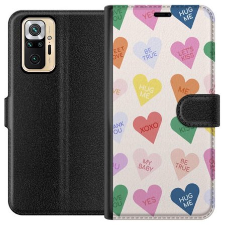 Yhteensopiva Lompakkokotelo Xiaomi Xiaomi Redmi Note 10 Pro Karkkisydämet