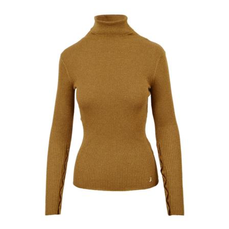 Patrizia Pepe Turtlenecks Brun, Dame Rullekraver