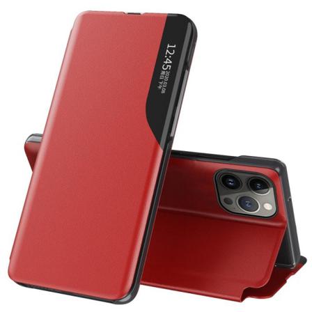För Iphone 14 Pro Leather Protective Fodral - Rött Red