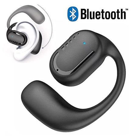Bluetooth Earhook Headset Enkelt-øre Lang Udholdenhed Business Kørsel Hovedtelefon Smertefri Slid Vandtæt Øretelefon