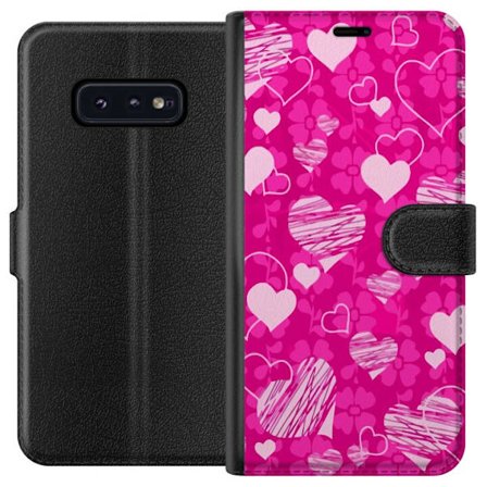 Yhteensopiva Lompakkokotelo Samsung Samsung Galaxy S10e PopSydänKuviointi