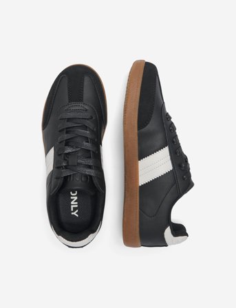 ONLY Onlamber Pu Sneaker - Black - 36