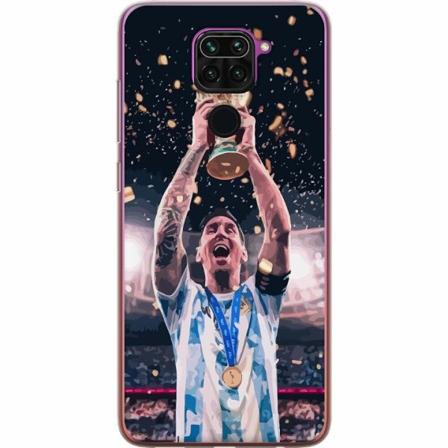 Xiaomi Redmi Note 9 Skal / Mobilskal - Messi
