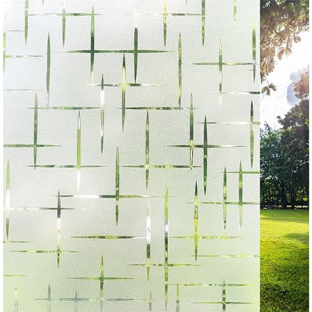 Stjerne Statisk Vindusfolie (30x100cm), Vindusfolie Personvern