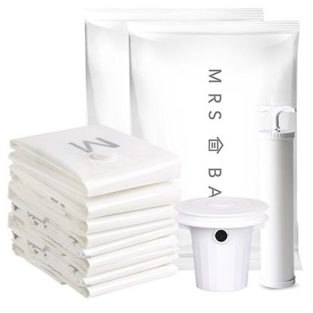 Vakuumförvaringspåsar, platsbesparande påsar för täcken, filtar, kläder, kuddar, resevakuumförvaringspåsar