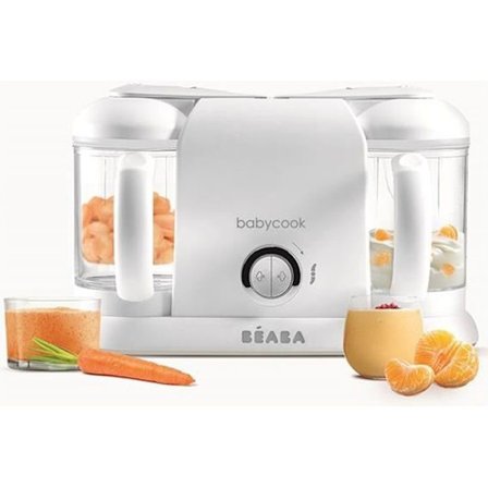 BEABA Baby Robot Babycook Duo Vit & Silver
