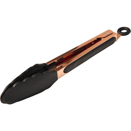 Keittiöpihdit 9" Silikoniset pihdit Premium Rose Gold BBQ -pihdit