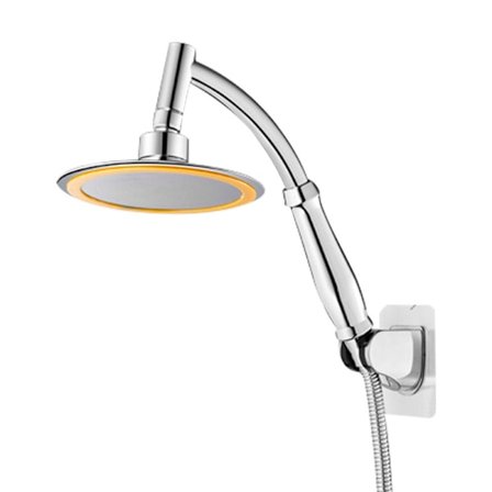 Stor Turbo Dusjhode Bad Tilbehør Sett Hygienisk Bad Høytrykksregn Moderne Bruk Topp Hydromassasje Dusjsprayer