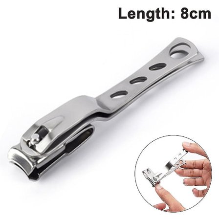 Negleklippere med 360 graders roterende hoved, skarpe tånegleklippere