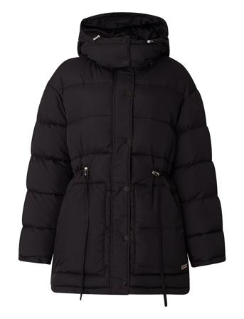 Lexington Clothing Viveka Recycled Polyester Down Parka Svart