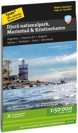 Calazo Djurö nationalpark, Mariestad & Kristinehamn 1:50 000