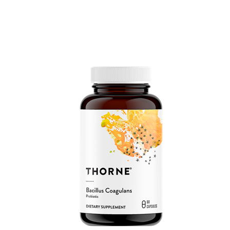 Thorne Research Inc. Bacillus Coagulans Mjölksyrabakterier 60 kapslar