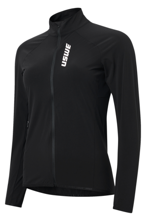 Mountainbikejas Dames USWE Wind Gravel Zwart S